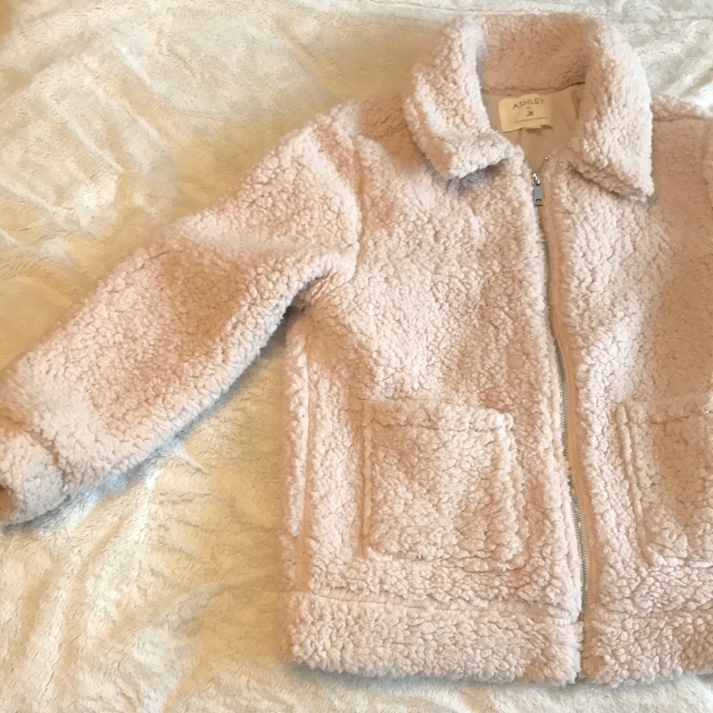 White Sherpa Jacket